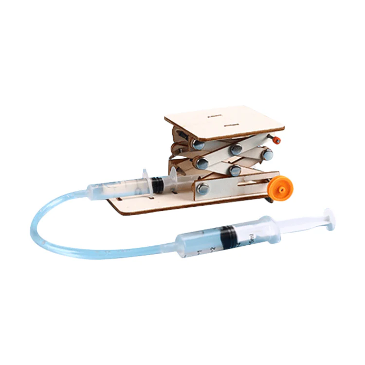 آلة رفع المياه خشبية تعليمية – Wooden Water Lifting Machine STEM Kit