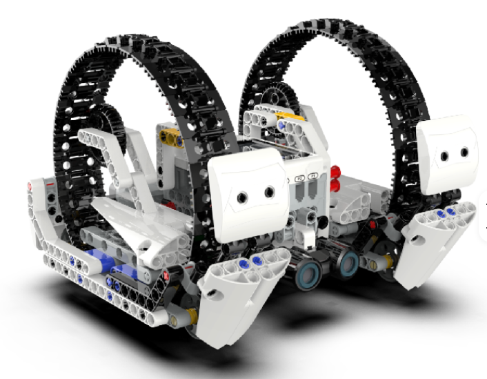 روبوت STEM مجنزَر بحلقات دوران – Loop Track Robot Building Kit