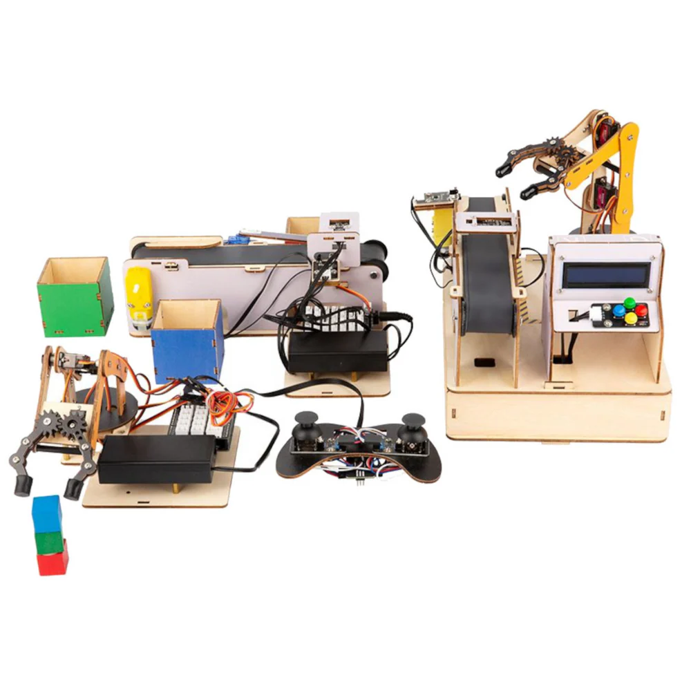 مجموعة المصنع الذكي التعليمية ACEBOTT ‎3-in-1 (Smart Factory Edu Kit)