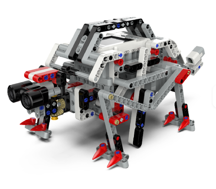 روبوت STEM رباعي الأرجل – Quadruped Spider Robot Building Kit