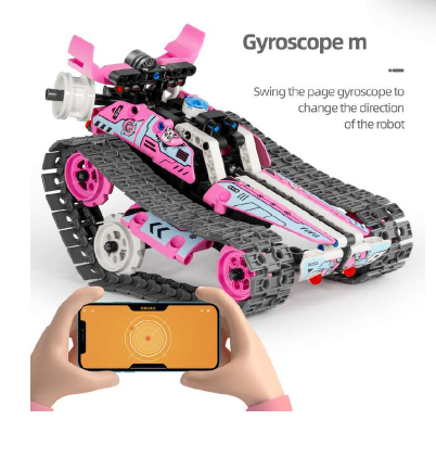 Smart Robot Tank – App & Gyroscope Control
