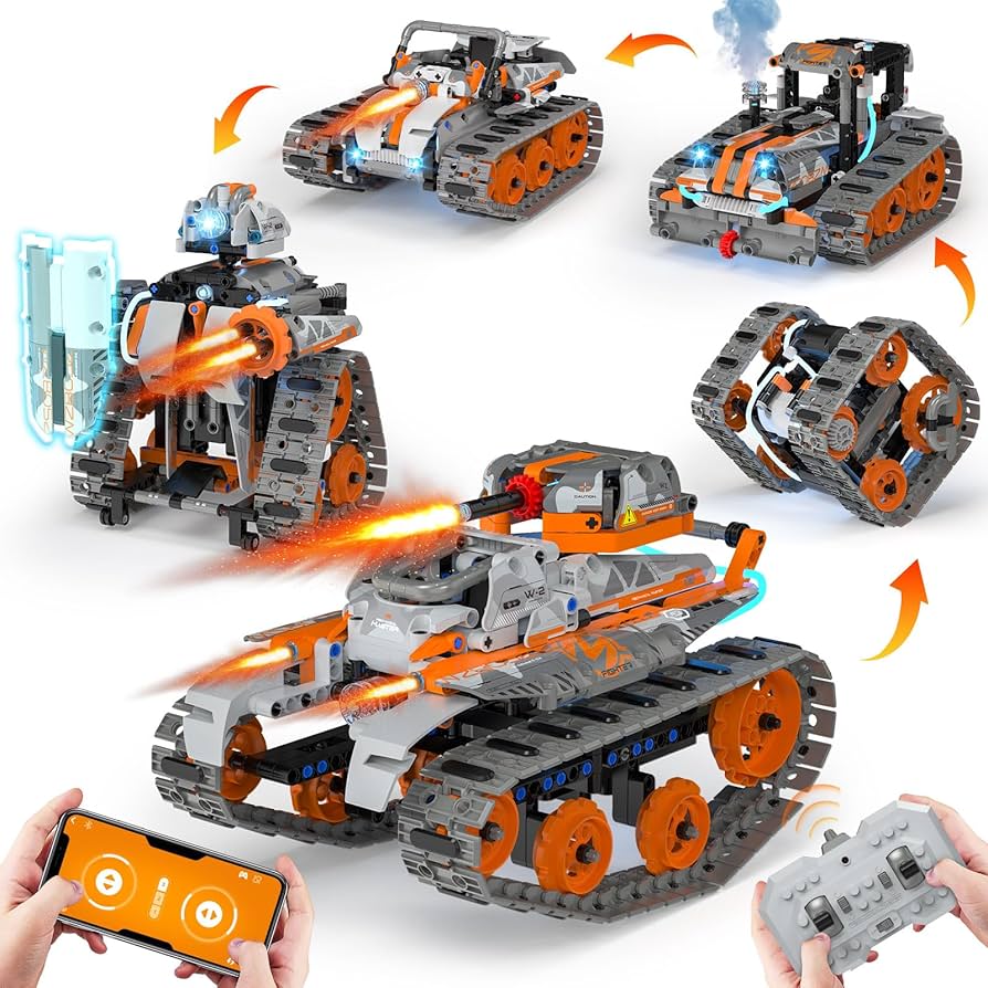 Smart Robot Tank – App & Gyroscope Control
