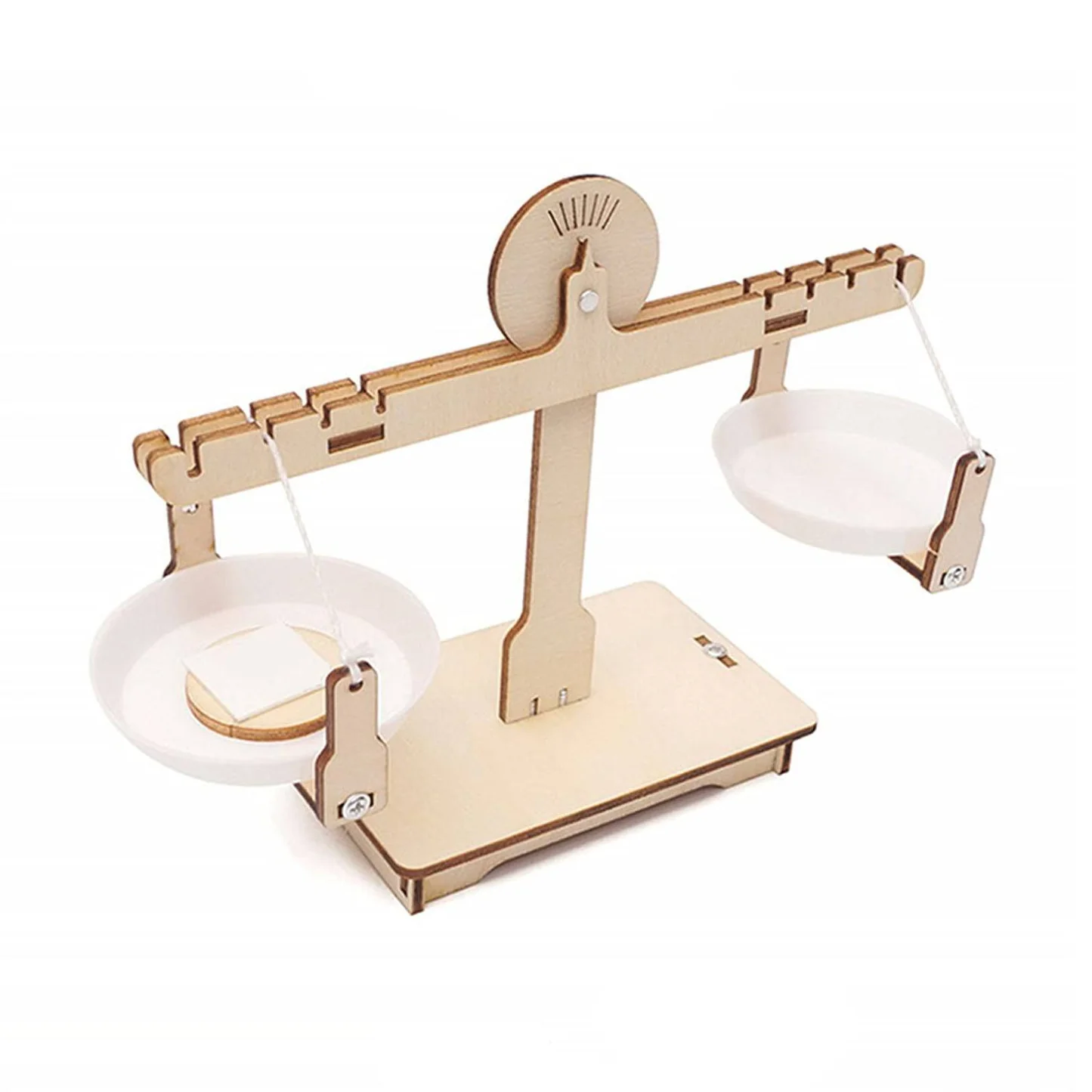 ميزان خشبي إلكتروني تعليمي – STEM Balance Scale Kit